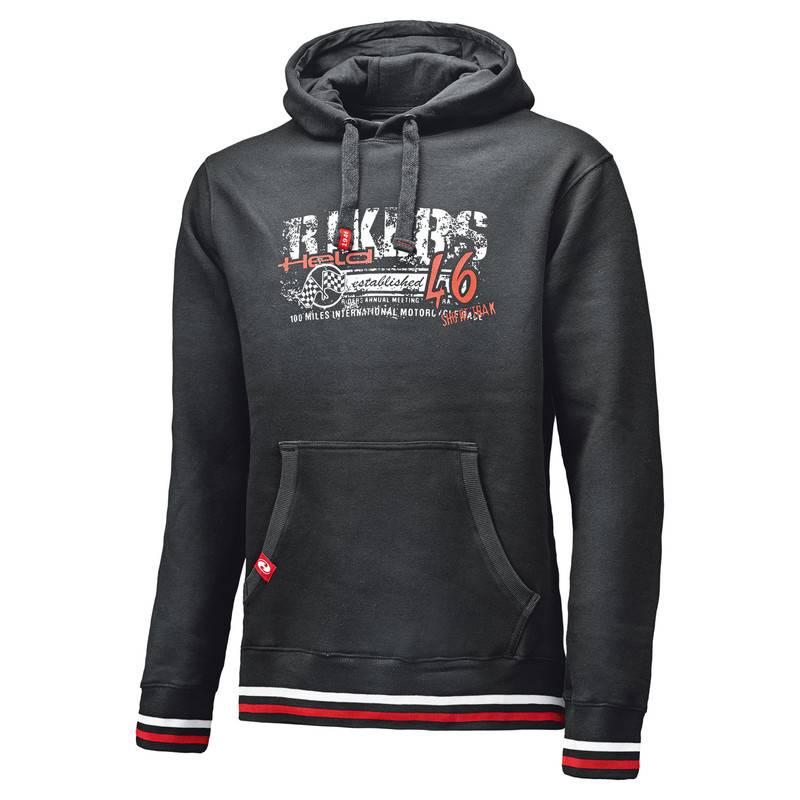 BLUZA HELD Z KAPTUREM BIKERS BLACK 