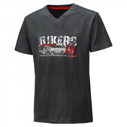 T-SHIRT HELD BIKERS BLACK/RED 