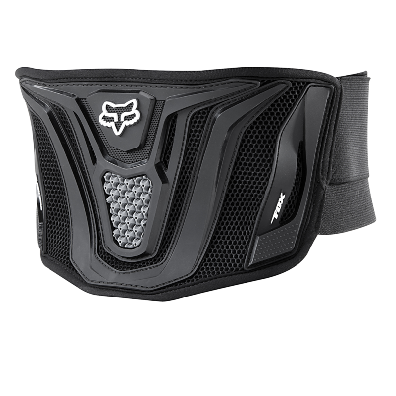 PAS NERKOWY FOX BLACK BELT BLACK/GREY ADULT ENDURO CROSS