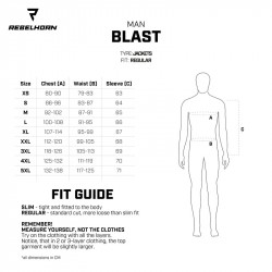 KURTKA TEKSTYLNA REBELHORN BLAST BLACK/FLO YELLOW 