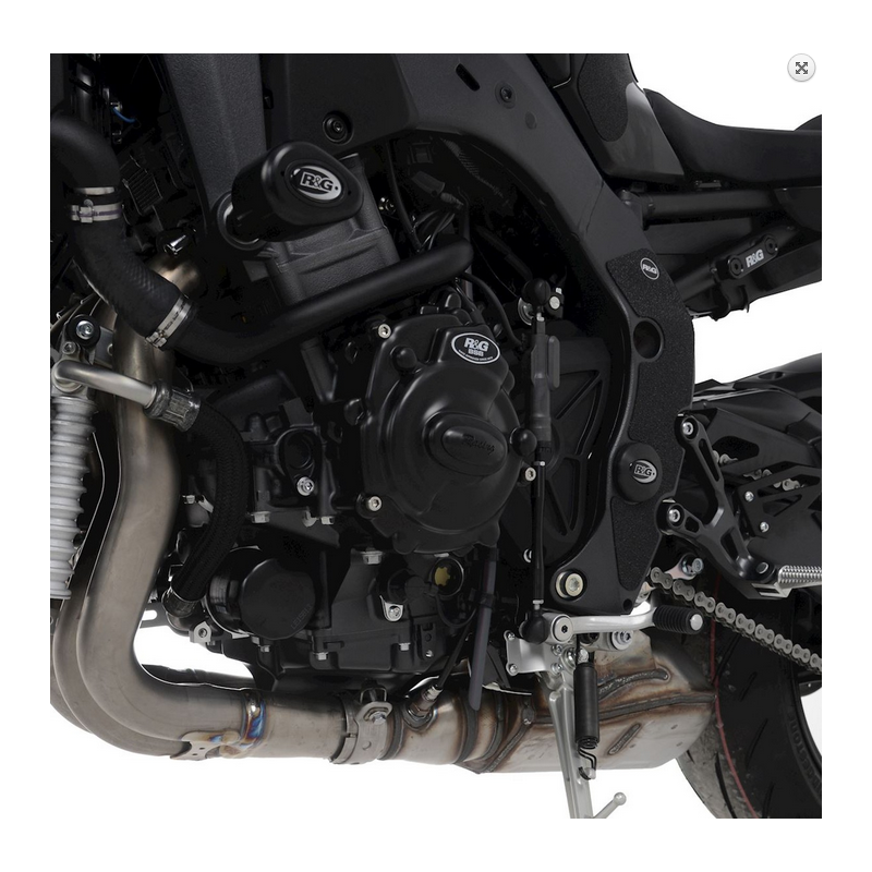 ZESTAW OSŁON SILNIKA RG RACING YAMAHA MT-10/MT-10 SP, (3 CZĘŚCI) BLACK