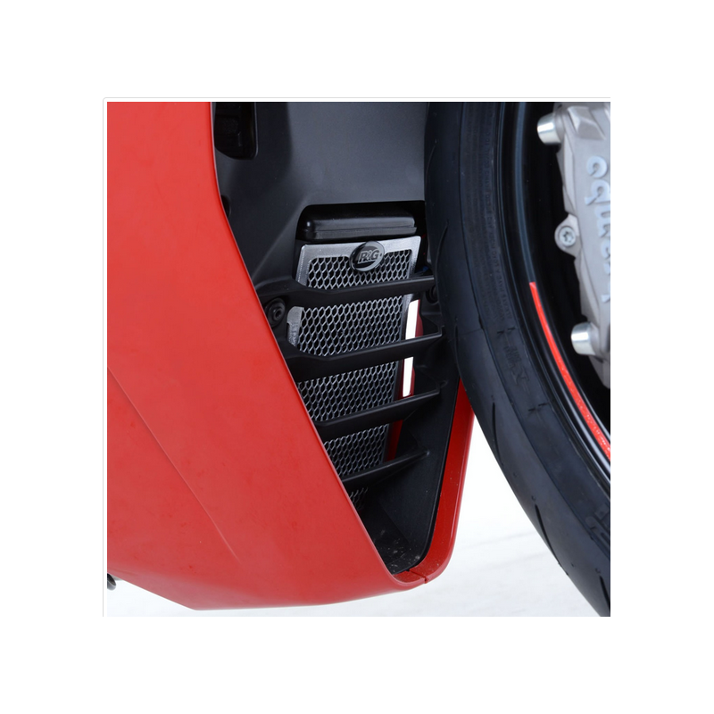 OSŁONA CHŁODNICY OLEJU RG RACING DUCATI SUPERSPORT (S) (17-), RED
