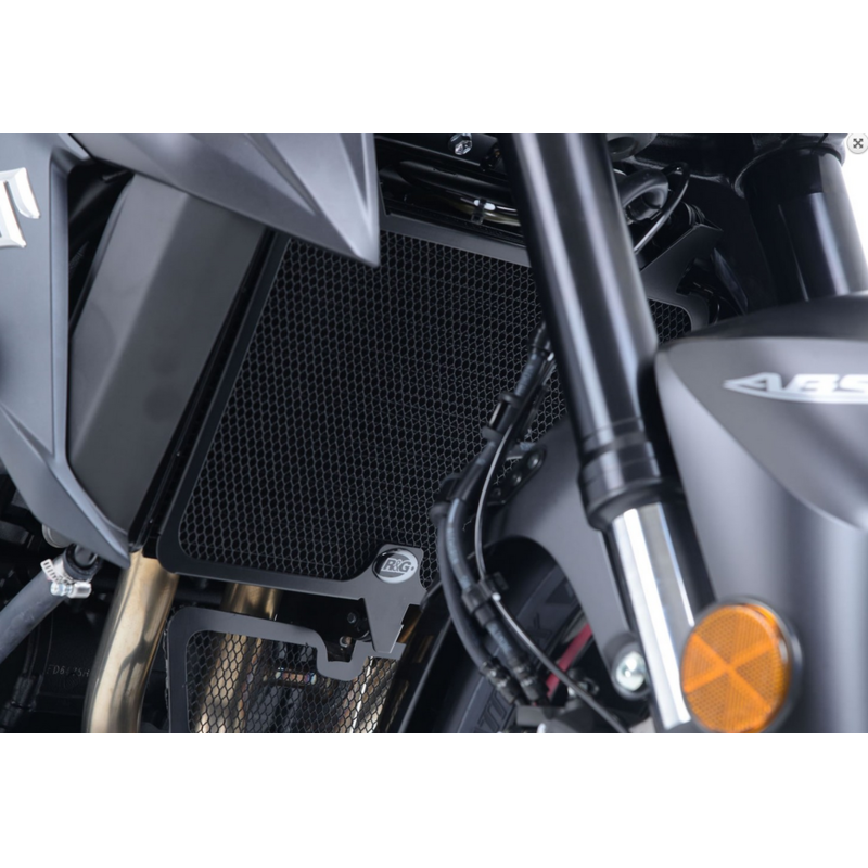 OSŁONA CHŁODNICY RG RACING SUZUKI GSR750 (11-)/GSX-S750 (17-), TITANIUM