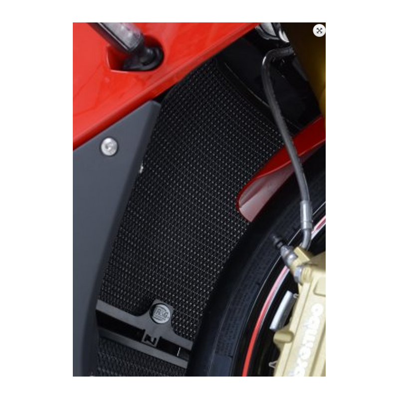 OSŁONA CHŁODNICY RG RACING BMW S1000RR 15, TITANIUM