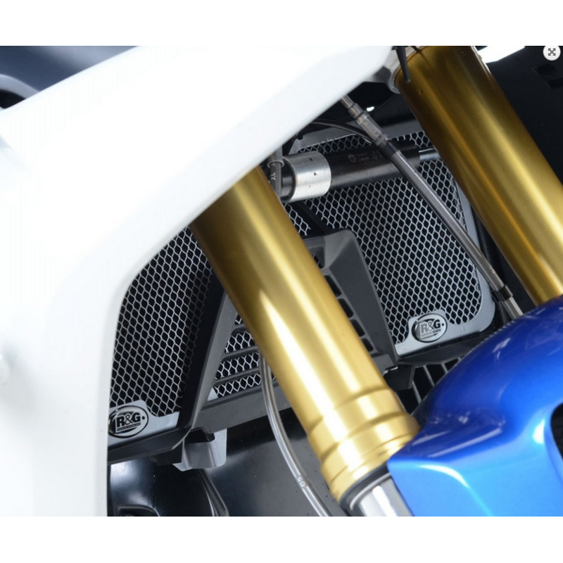 OSŁONA CHŁODNICY RG RACING BMW R1200RS 15- / R1200R 15- TITANIUM
