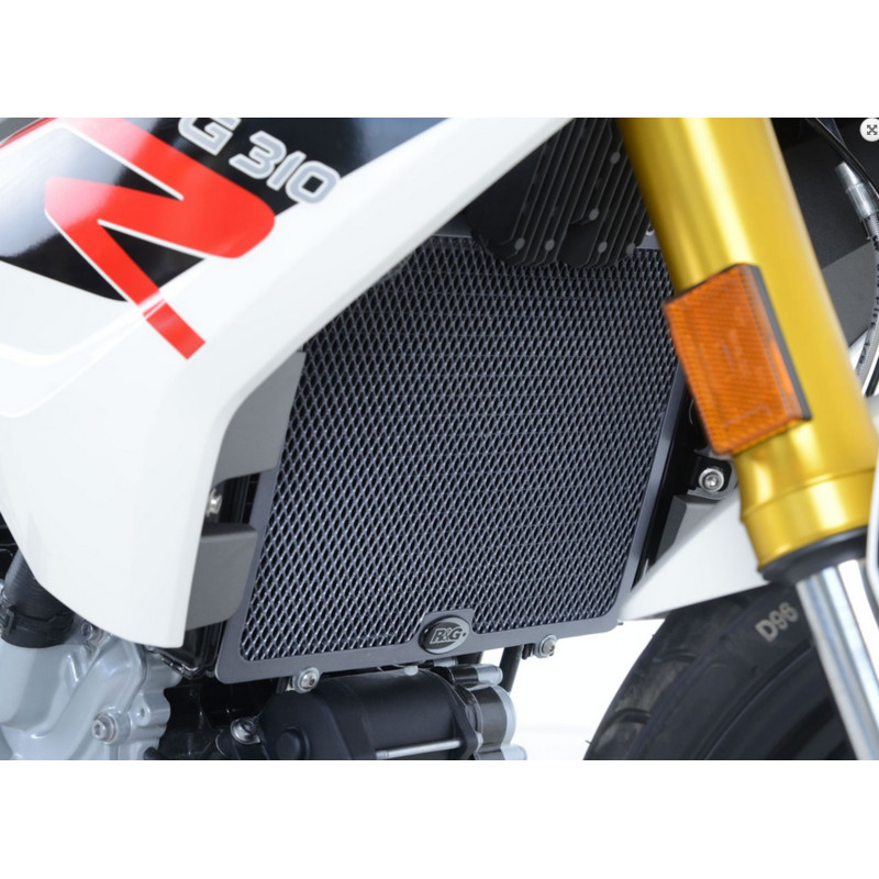 OSŁONA CHŁODNICY RG RACING BMW G310R, TITANIUM