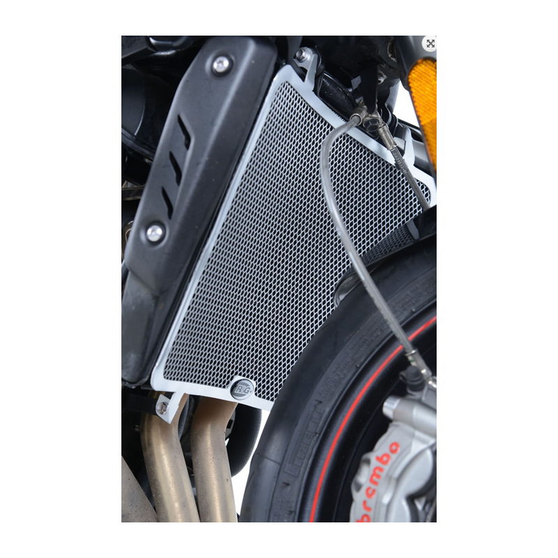 OSŁONA CHŁODNICY RG RACING TRIUMPH STREET TRIPLE 765 RS/R/S (17-), BLACK