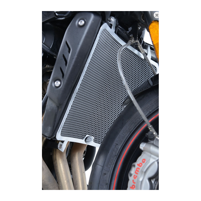OSŁONA CHŁODNICY RG RACING TRIUMPH STREET TRIPLE 765 RS/R/S (17-), RED