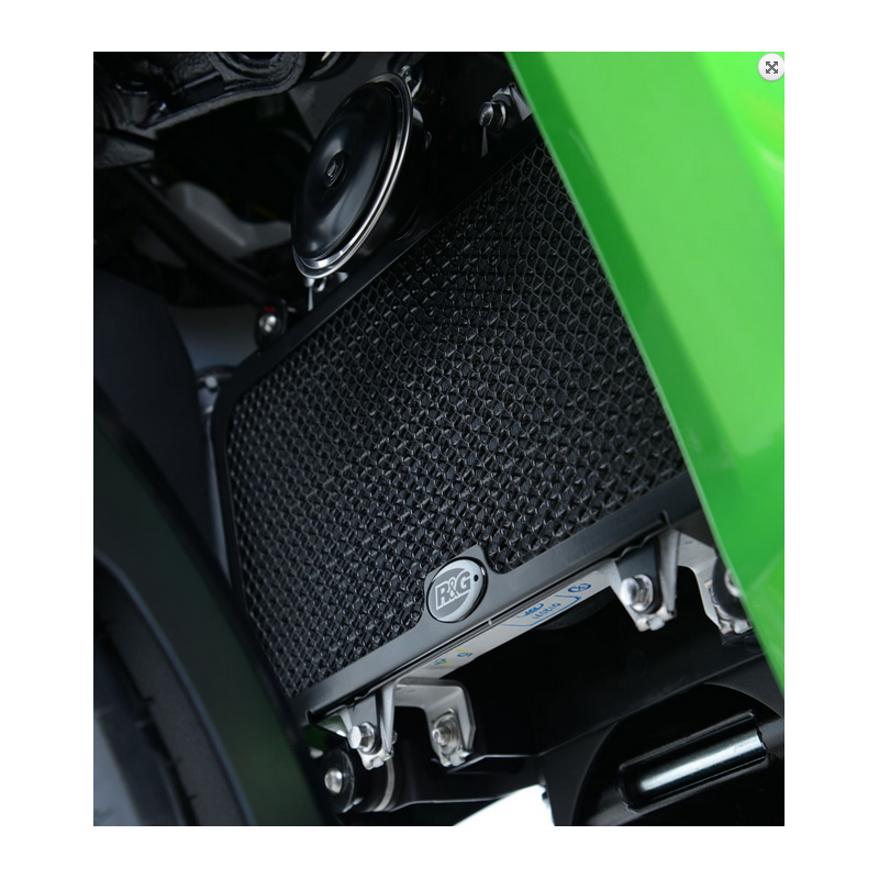 OSŁONA CHŁODNICY RG RACING KAWASAKI VERSYS X-250/300, TITANIUM