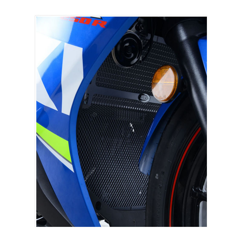 OSŁONA CHŁODNICY RG RACING SUZUKI GSX250R (17-), TITANIUM