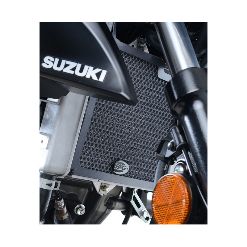 OSŁONA CHŁODNICY RG RACING SUZUKI GSXR125/GSXS125, TITANIUM