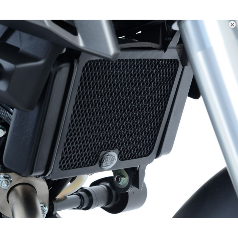 OSŁONA CHŁODNICY RG RACING YAMAHA MT125 (INC. ABS MODEL), TITANIUM