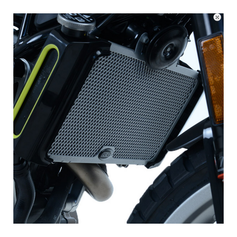 OSŁONA CHŁODNICY RG RACING HUSQVARNA VITPILEN/SVARTPILEN 401, KTM 390 DUKE 17, BLACK