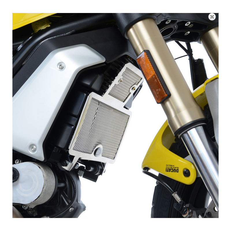 OSŁONA CHŁODNICY RG RACING DUCATI SCRAMBLER 1100, BLACK