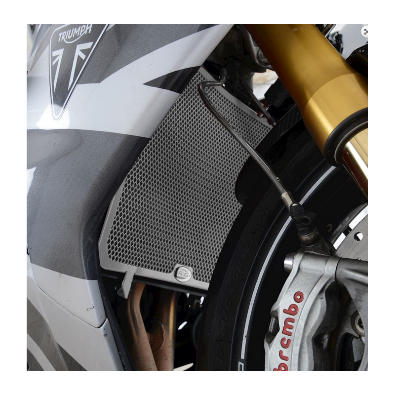 OSŁONA CHŁODNICY RG RACING TRIUMPH DAYTONA MOTO2 765 TITANIUM