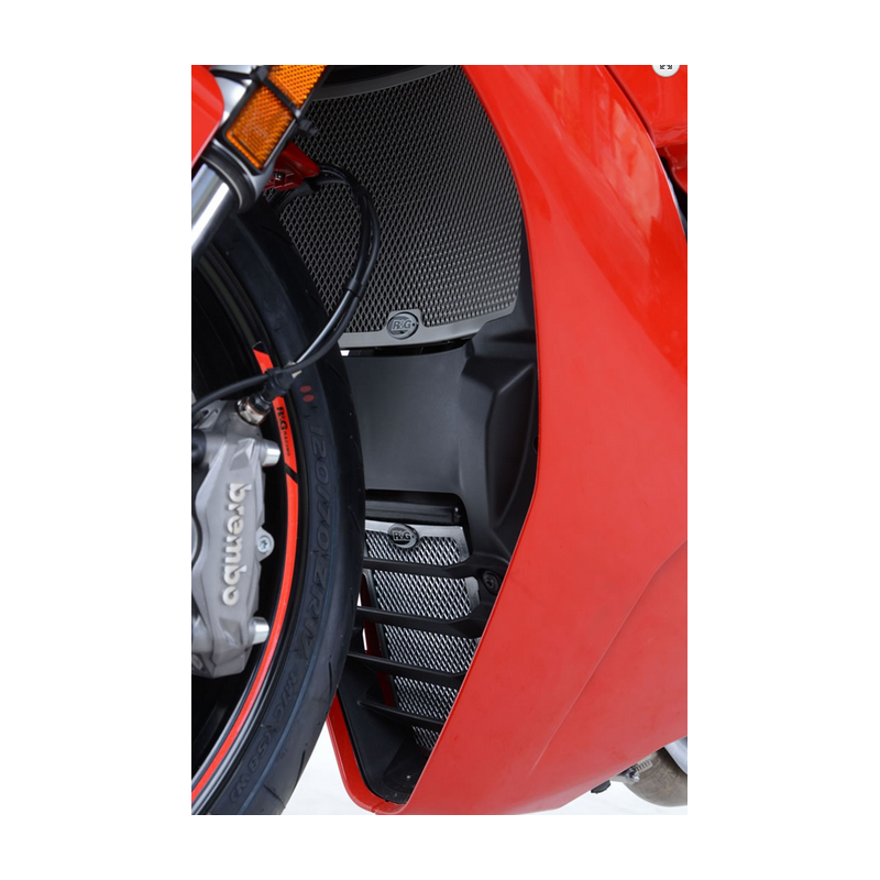 OSŁONA CHŁODNICY RG RACING DUCATI SUPERSPORT (S) (17-), BLACK