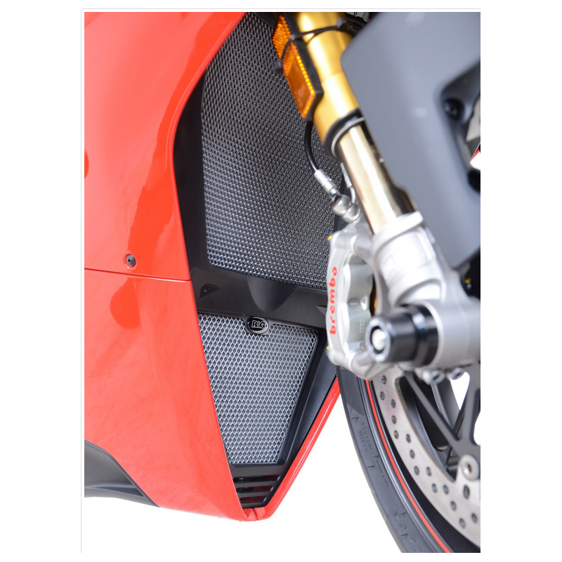 OSŁONA CHŁODNICY CIECZY I OLEJU RG RACING DUCATI PANIGALE V4/V4S/SPECIALE RED