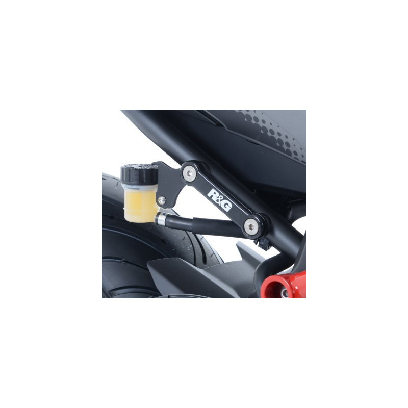ZAŚLEPKA PODNÓŻKA, YAMAHA MT-07, PARA TYLNA, BLACK