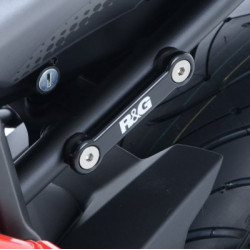 ZAŚLEPKA PODNÓŻKA, YAMAHA MT-07, PARA TYLNA, BLACK