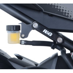 ZAŚLEPKA PODNÓŻKA, YAMAHA MT-07, PARA TYLNA, BLACK