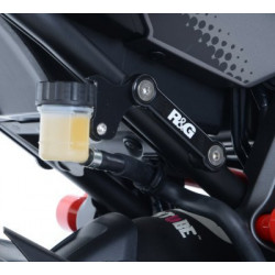 ZAŚLEPKA PODNÓŻKA, YAMAHA MT-07, PARA TYLNA, BLACK