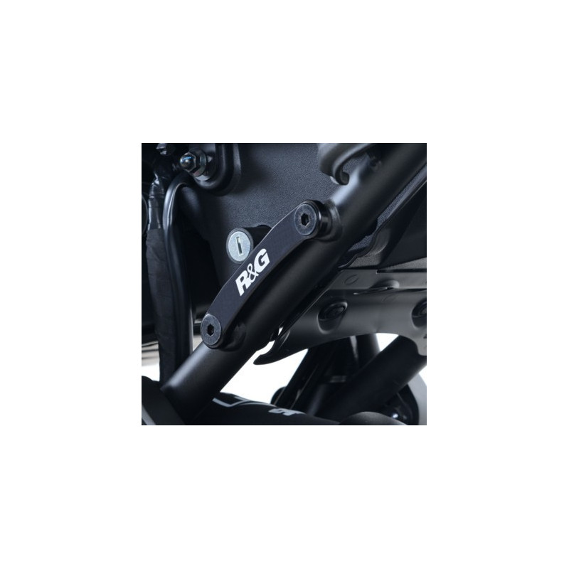 ZAŚLEPKA PODNÓŻKA, YAMAHA XSR700, PARA, BLACK