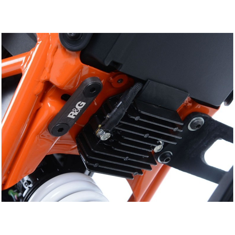 ZAŚLEPKA PODNÓŻKA, KTM 125 DUKE (17-), LEWA STRONA