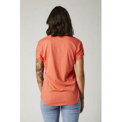 T-SHIRT FOX LADY BOUNDARY FLAMINGO  ENDURO CROSS