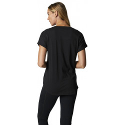 T-SHIRT FOX LADY BOUNDARY BLACK/PINK  ENDURO CROSS