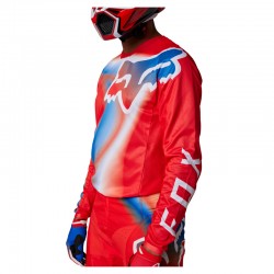 BLUZA FOX 180 TOXSYK FLUO RED  ENDURO CROSS