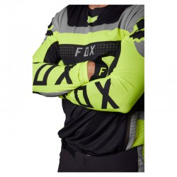 BLUZA FOX FLEXAIR EFEKT FLUO YELLOW  ENDURO CROSS