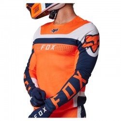 BLUZA FOX FLEXAIR EFEKT FLUO ORANGE  ENDURO CROSS