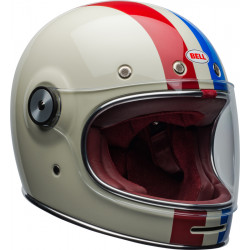 KASK BELL BULLITT DLX COMMAND VINTAGE WHITE/RED/BLUE 