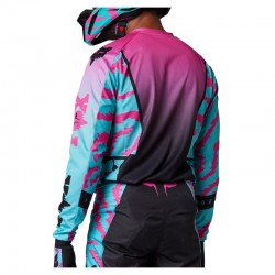 BLUZA FOX 180 NUKLR TEAL  ENDURO CROSS