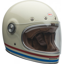 KASK BELL BULLITT DLX STRIPES PEARL WHITE 