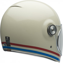 KASK BELL BULLITT DLX STRIPES PEARL WHITE 