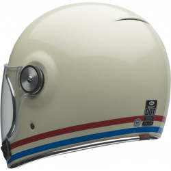 KASK BELL BULLITT DLX STRIPES PEARL WHITE 
