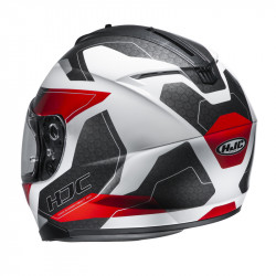 KASK HJC C70 CANEX WHITE/BLACK/RED 