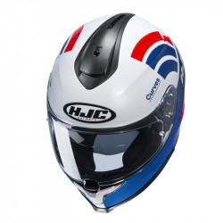 KASK HJC C70 CURVES BLUE/WHITE/RED 
