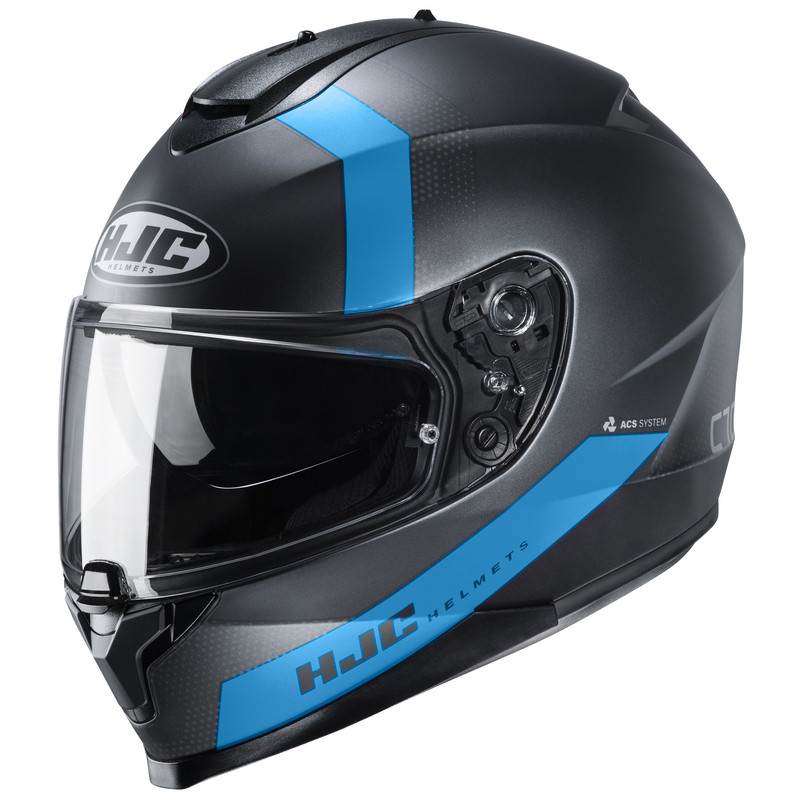 KASK HJC C70 EURA BLACK/BLUE 