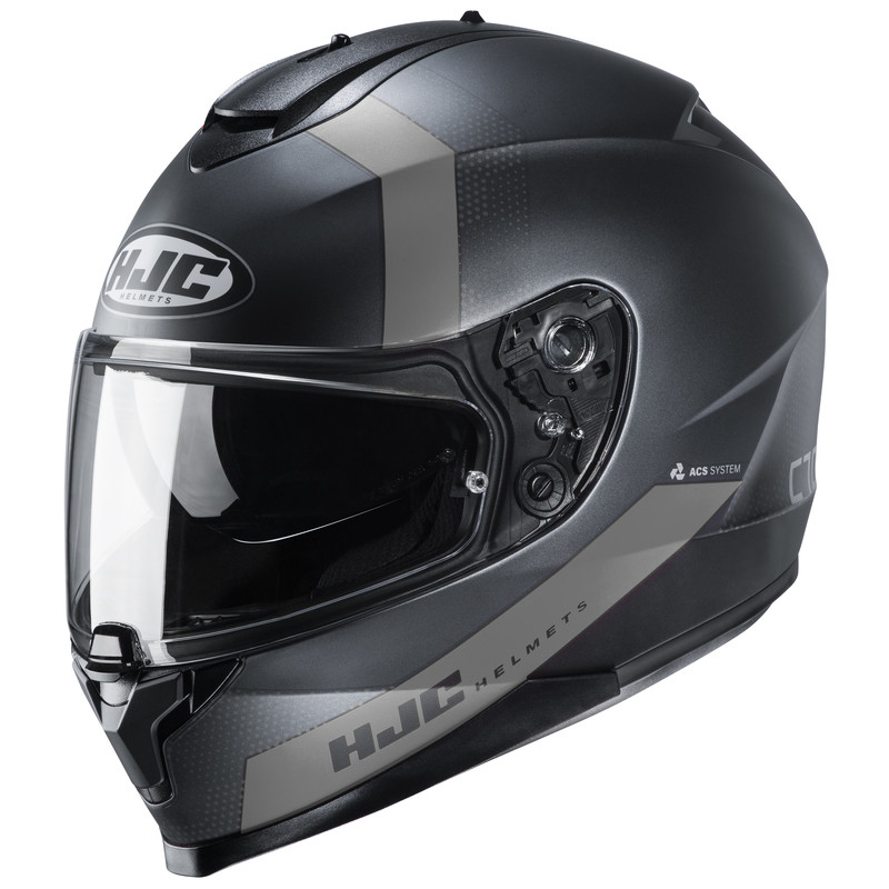 KASK HJC C70 EURA BLACK/GREY 