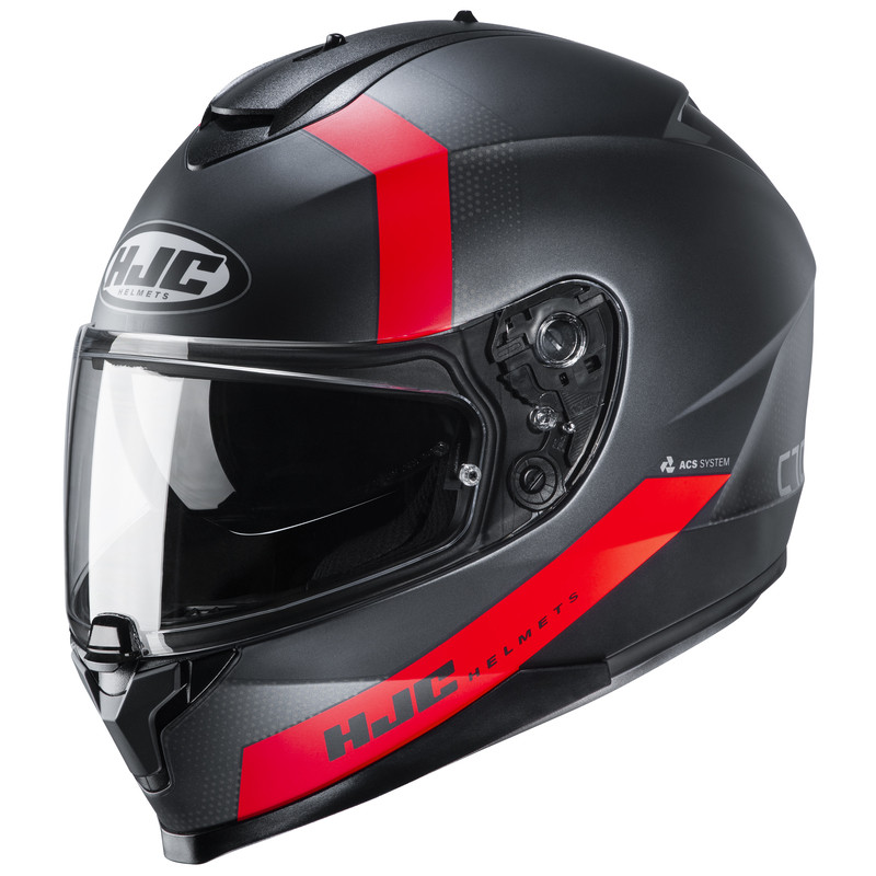KASK HJC C70 EURA BLACK/RED 