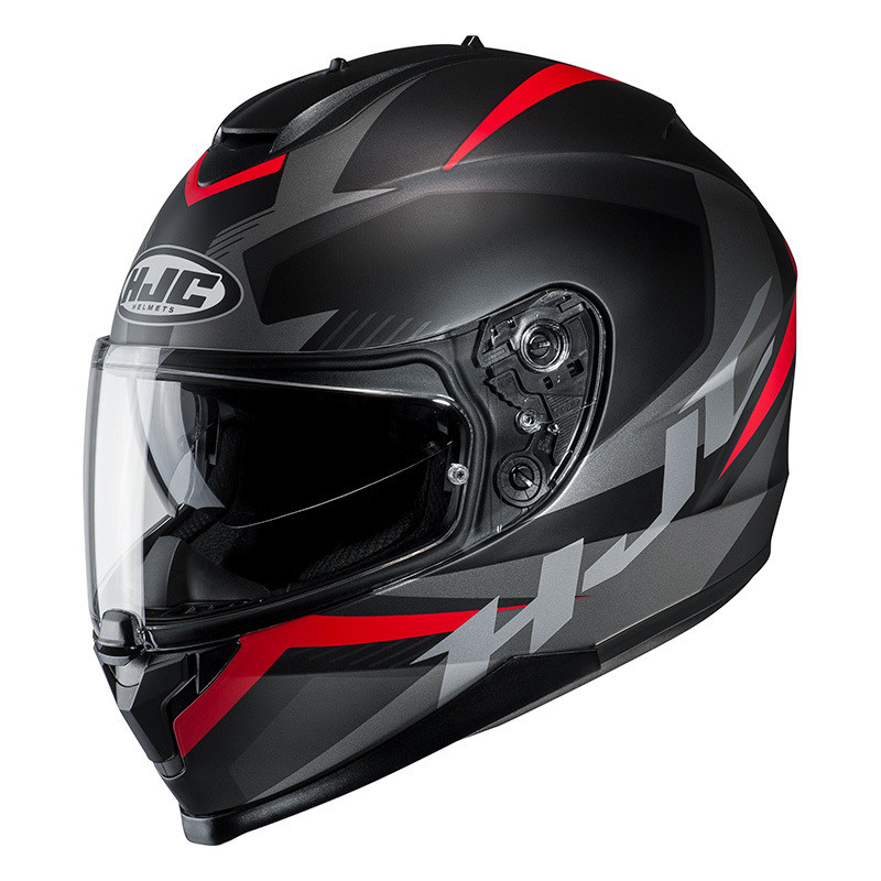 KASK HJC C70 TROKY BLACK/RED 