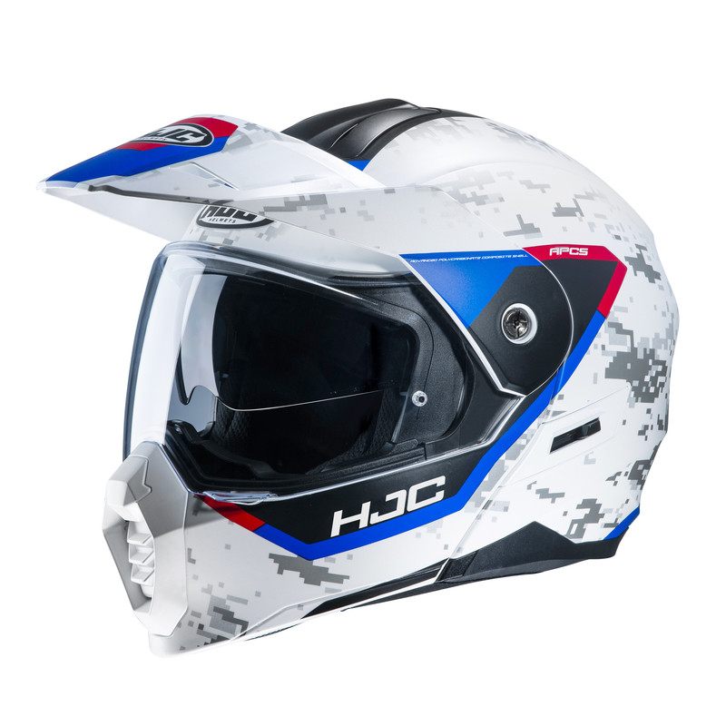 KASK HJC C80 BULT WHITE/RED/BLUE 