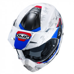 KASK HJC C80 BULT WHITE/RED/BLUE 