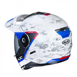 KASK HJC C80 BULT WHITE/RED/BLUE 