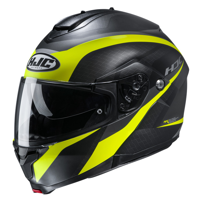 KASK HJC C91 TALY BLACK/YELLOW 