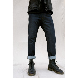 SPODNIE JEANS BROGER CALIFORNIA RAW NAVY 