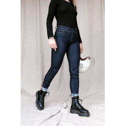 SPODNIE JEANS BROGER CALIFORNIA LADY RAW NAVY 