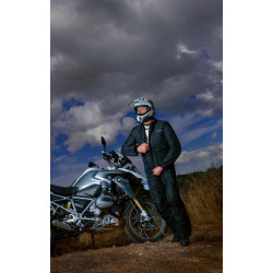 KURTKA TEKSTYLNA HELD CARESE II [GORE-TEX] GREY/RED 